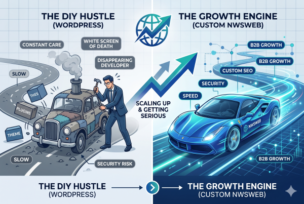From DIY to ROI: Knowing When to Trade Your WordPress Site for a Custom Engine